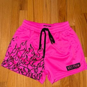 Women’s Kill Crew Hot Pink Sweat Shorts